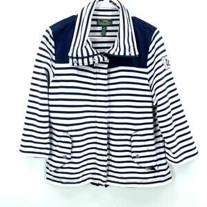 Lauren Ralph Lauren Active Women's Full Zip Jacket, Sz. XL Nautical  **READ**